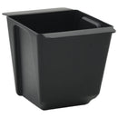 Blomsterkasser til Euro-paletter 24 pcs Sort 13,5 x 9 x 9,5 cm