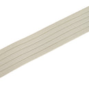Selvklebende vindues tætningsbånd Hvid 9 x 3 mm 12 m EPDM-skum