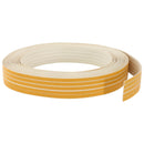 Selvklebende vindues tætningsbånd Hvid 9 x 3 mm 12 m EPDM-skum
