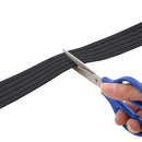 Selvklebende vindues tætningsbånd Sort 9 x 3 mm 12 m EPDM-skum