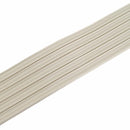 Selvklebende vindues tætningsbånd Hvid 9 x 4 mm 12 m EPDM-skum