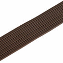 Selvklebende vindues tætningsbånd Brun 15 x 8 mm 50 m EPDM-skum