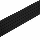 Selvklebende vindues tætningsbånd Sort 10 x 4 mm 25 m EPDM-skum