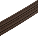 Selvklebende vindues tætningsbånd Brun 9 x 6 mm 100 m EPDM-skum