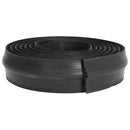 Garage Gulvforsegling Sort 112 x 20 mm 4 m EPDM gummi