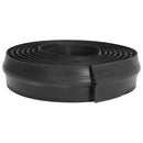 Garage Gulvforsegling Sort 155 x 28 mm 2 m EPDM gummi