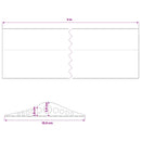 Garage Gulvforsegling Sort 155 x 28 mm 3 m EPDM gummi