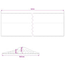 Garage Gulvforsegling Sort 155 x 28 mm 3,5 m EPDM gummi