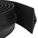 Garage Gulvforsegling Sort 155 x 28 mm 5 m EPDM gummi