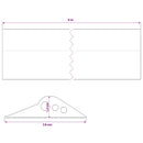 Garage Gulvforsegling Sort 75 x 12 mm 5 m EPDM gummi