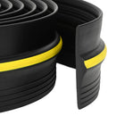 Garage Gulvforsegling Sort og Gul 12 x 90 mm 6,5 m PVC