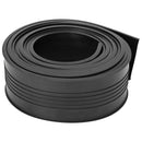 Garage Dør Tætning Sort 70 x 6 mm 3,5 m PVC