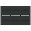 Brusebund udendørs Sort 101 x 63 x 5,5 cm