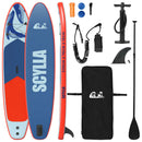 Oppustelig Stand Up Paddle Board SCYLLA 335 x 76 x 15 cm Blå