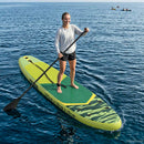 Oppustelig Stand Up Paddle Board POSEIDON Grøn 335 x 76 x 15 cm
