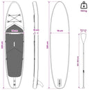 Oppustelig Stand Up Paddle Board TRITON 335 x 76 x 15 cm Blå