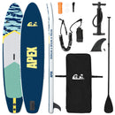 Oppustelig Stand Up Paddle Board APEX 366 x 81 x 15 cm Blå til