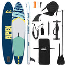 SUP board med sæde 2-i-1 APEX 305 x 76 x 15 cm Blå til
