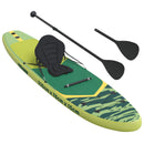 SUP board med sæde 2-i-1 POSEIDON 335 x 76 x 15 cm Grøn til