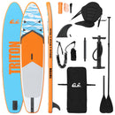 SUP board med sæde 2-i-1 TRITON 366 x 81 x 15 cm Blå til