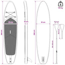 SUP board med sæde 2-i-1 APEX 366 x 81 x 15 cm Blå til