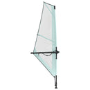 Oppusteligt SUP Board med Sejl HYDROS 330 x 76 x 15 cm Turkis