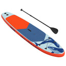 Oppusteligt SUP Board med Sejl SCYLLA 330 x 76 x 15 cm Blå til