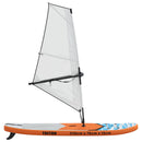 Oppusteligt SUP Board med Sejl TRITON 330 x 76 x 15 cm Blå til