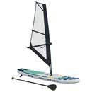 Oppusteligt SUP Board med Sejl APEX 330 x 76 x 15 cm Blå til