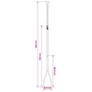 2 i 1 Kayak & SUP Paddle 203 x 19,5 cm Sort