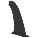SUP fin 3,5 x 18 x 21,5 cm Nylon Sort