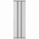 Insektdørskærm med netforhæng Sort 70 x 220 cm Polyester