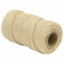 Bådsnor 2 mm 50 m Naturfarvet