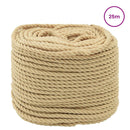 Bådsnor 3 mm 25 m Naturfarvet