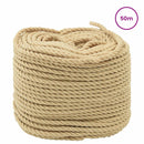 Bådsnor 3 mm 50 m Naturfarvet