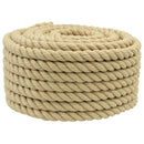 Bådsnor 18 mm 25 m Naturfarvet