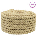 Bådsnor 2 mm 50 m Naturfarvet