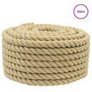 Bådsnor 2 mm 100 m Naturfarvet