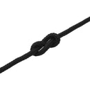 Bådsnor 14 mm 6 m Sort Polyester