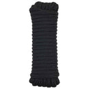 Bådsnor 14 mm 9 m Sort Polyester