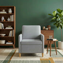 Sofa med opbevaring Lysegrå 72 x 78 x 87 cm Polyester