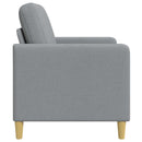Sofa med opbevaring Lysegrå 72 x 78 x 87 cm Polyester
