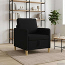 Sofa med opbevaring Sort 72 x 78 x 87 cm Polyester