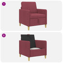 Sofa med opbevaring Vinrød 72 x 78 x 87 cm Polyester