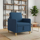 Sofa med opbevaring Blå 72 x 78 x 87 cm Polyester