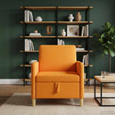 Sofa med opbevaring Mørk Gul 72 x 78 x 87 cm Polyester