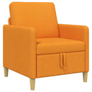 Sofa med opbevaring Mørk Gul 72 x 78 x 87 cm Polyester
