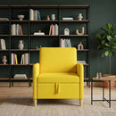 Sofa med opbevaring Lys Gul 72 x 78 x 87 cm Polyester