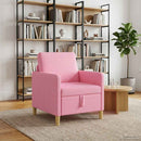 Sofa med opbevaring Lyserød 72 x 78 x 87 cm Polyester