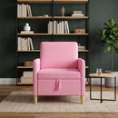 Sofa med opbevaring Lyserød 72 x 78 x 87 cm Polyester